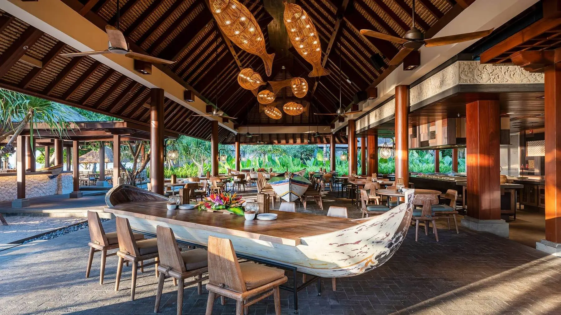 Fisherman's Club at Andaz Bali on the Sanur beachfront