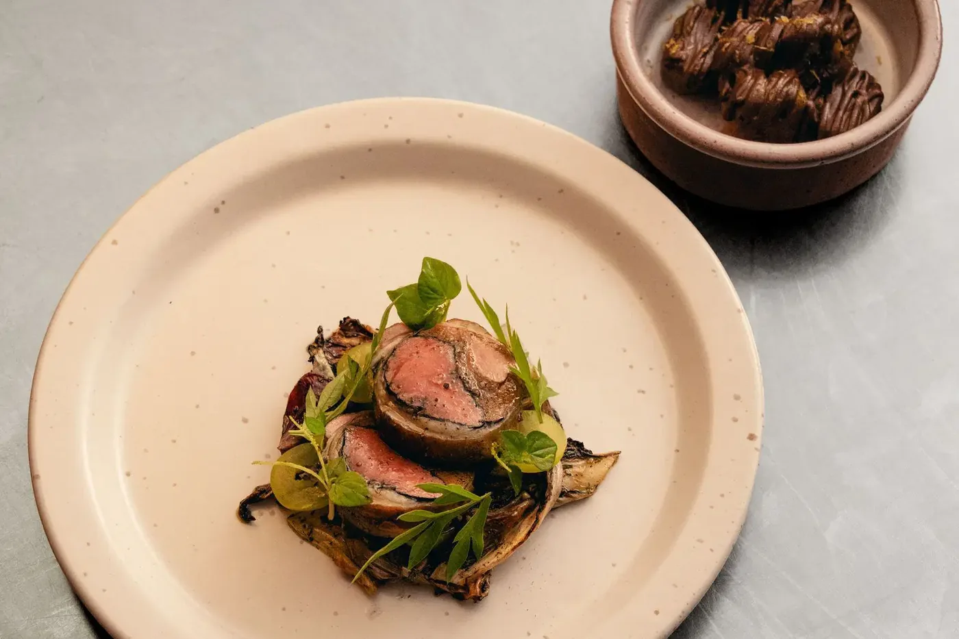 A plate at Dome, Desa Potato Head
