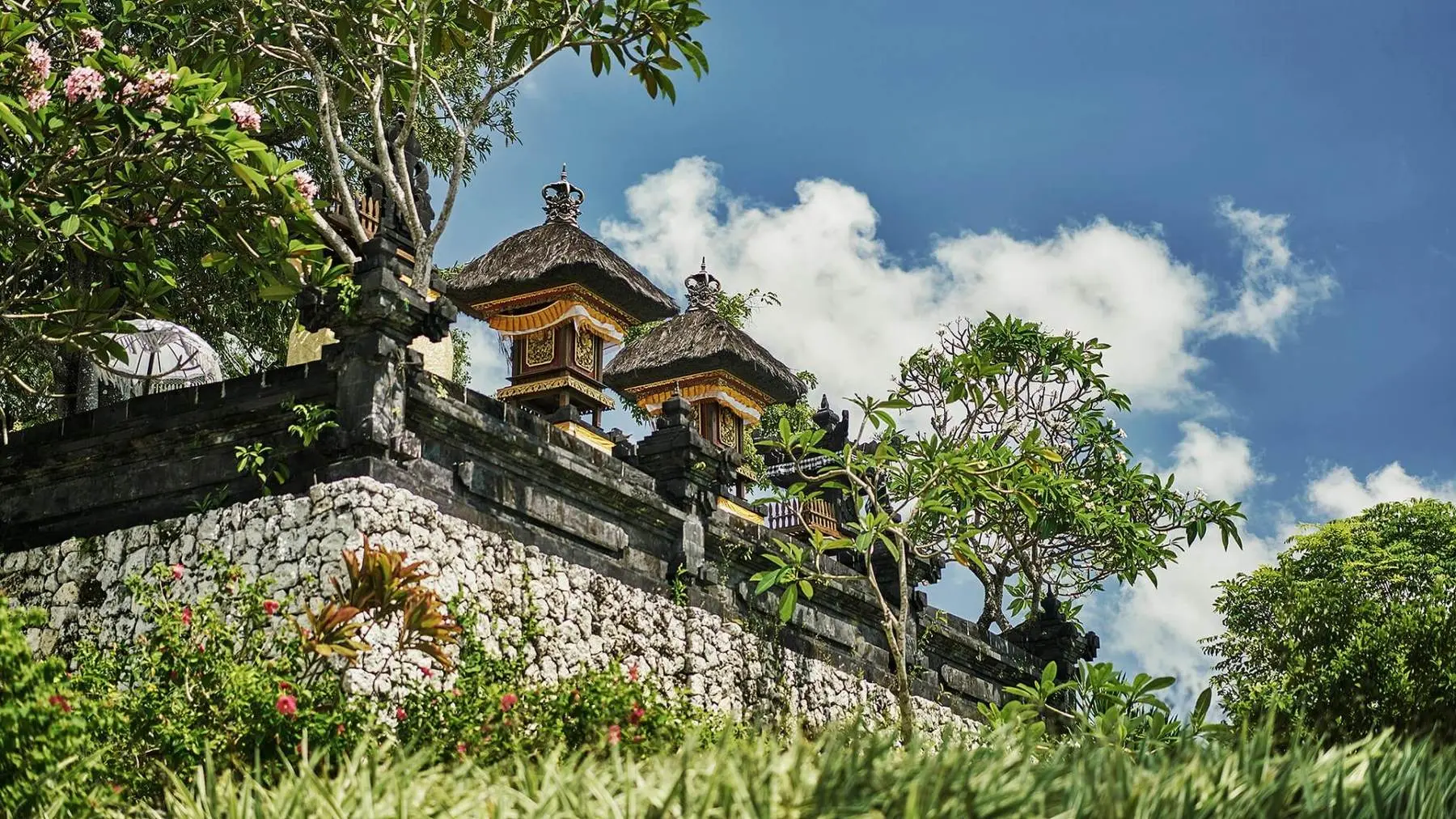 One of more than three hundred shrines in the grounds of Four Seasons Jimbaran Bay