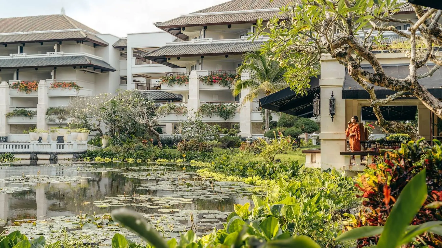 Lily pond at InterContinental Bali Resort
