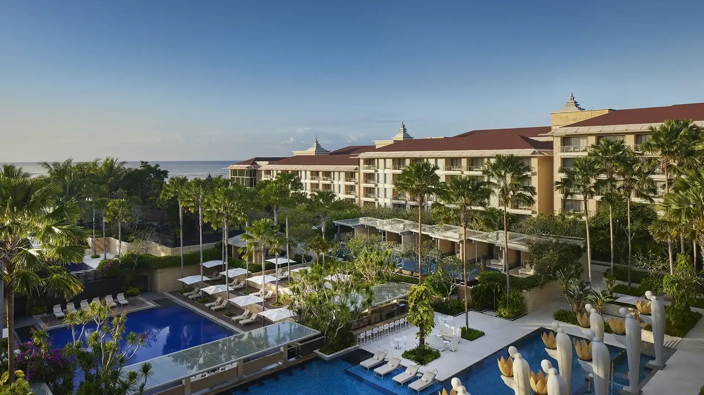 A suite at The Mulia, one of the property's higher categories