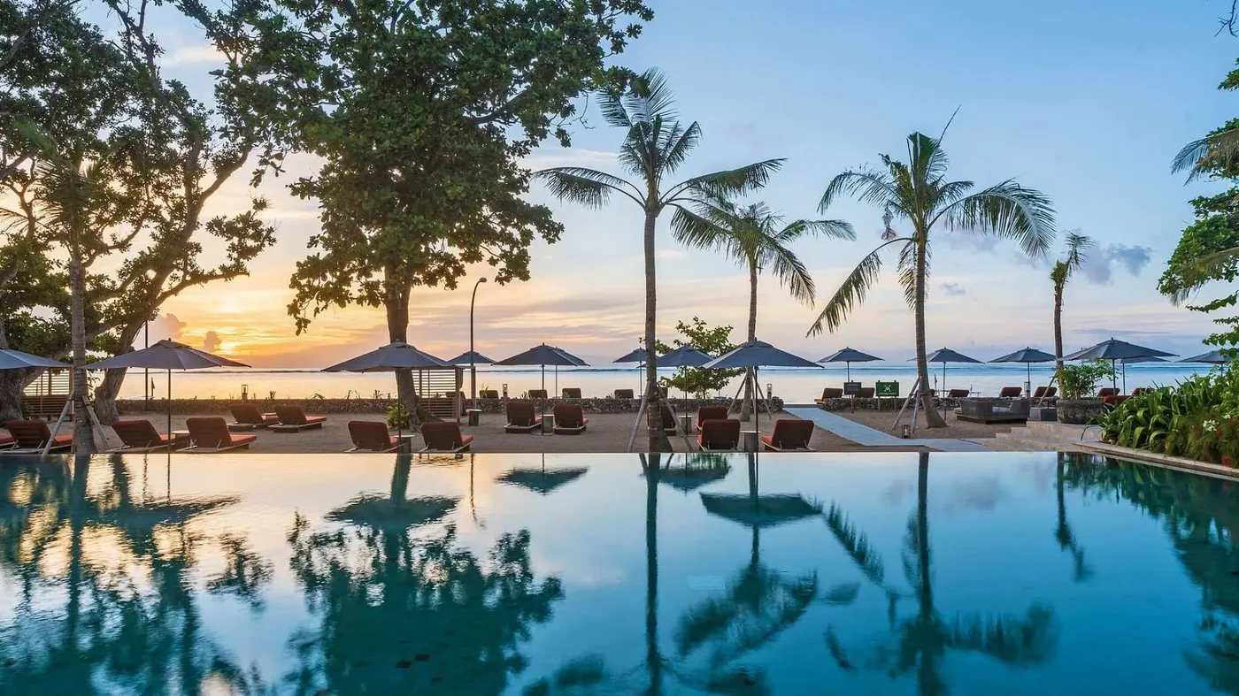 The pool at Andaz Bali, Sanur